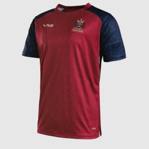 Oldham RLFC 2026 Vertex Training Tee Deep Red/Navy/White