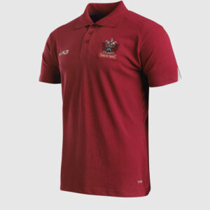 Oldham RLFC 2026 Vertex Polo Shirt Deep Red