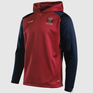 Oldham RLFC 2026 Vertex Training Hoodie Deep Red/Navy/White